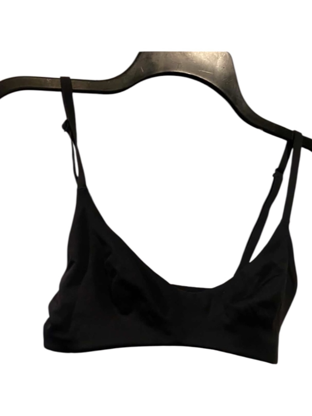 NWT Skims/Nike Matte Micro Scoop Bra OBSIDIAN Size: S